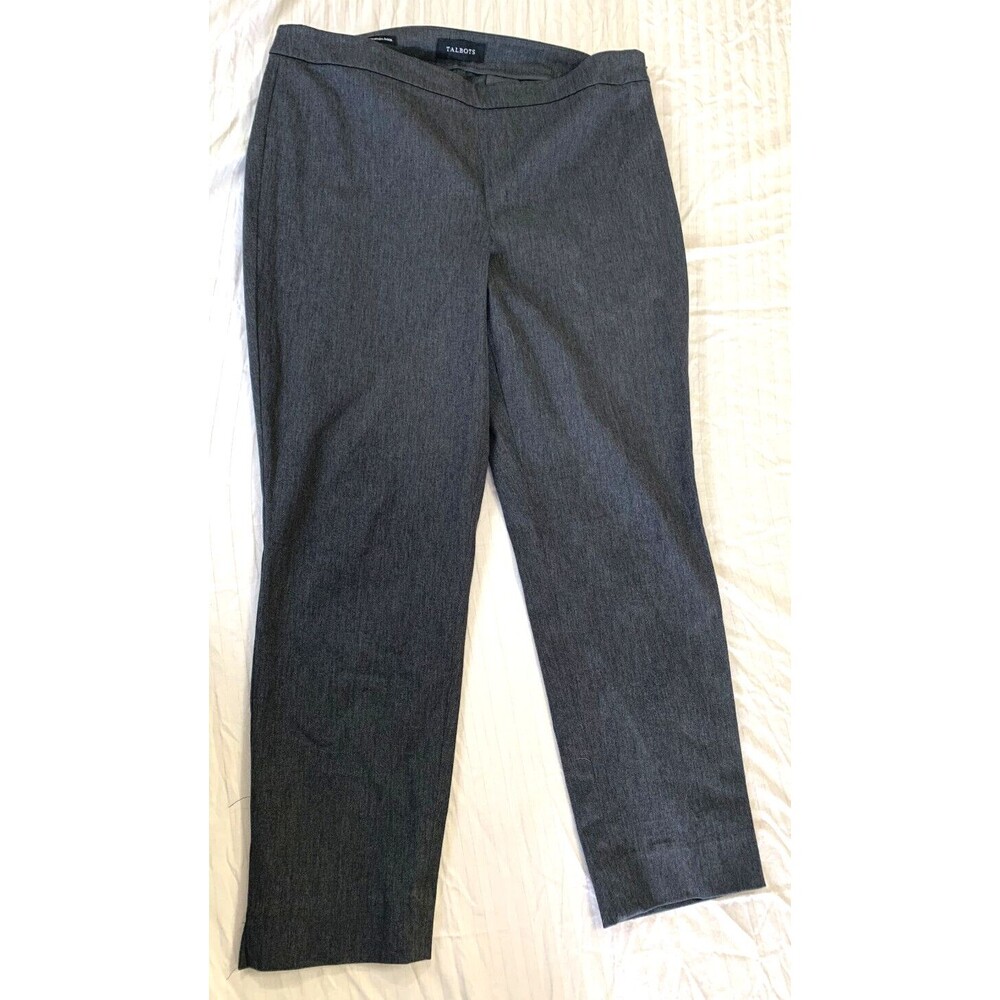TALBOTS CHATHAM ANKLE WOMENS ANKLE PANTS SIZE 12P